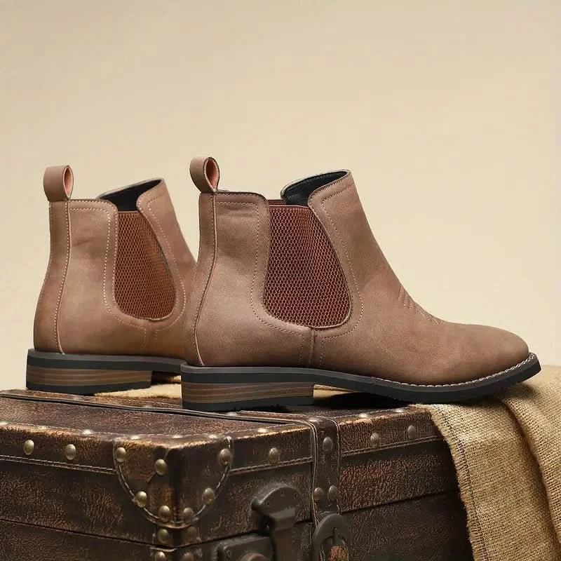Grant | Bottines Chelsea à enfiler épurées