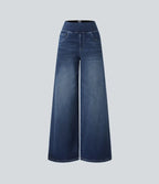Claudia™ High Waist Wide Leg Jeans