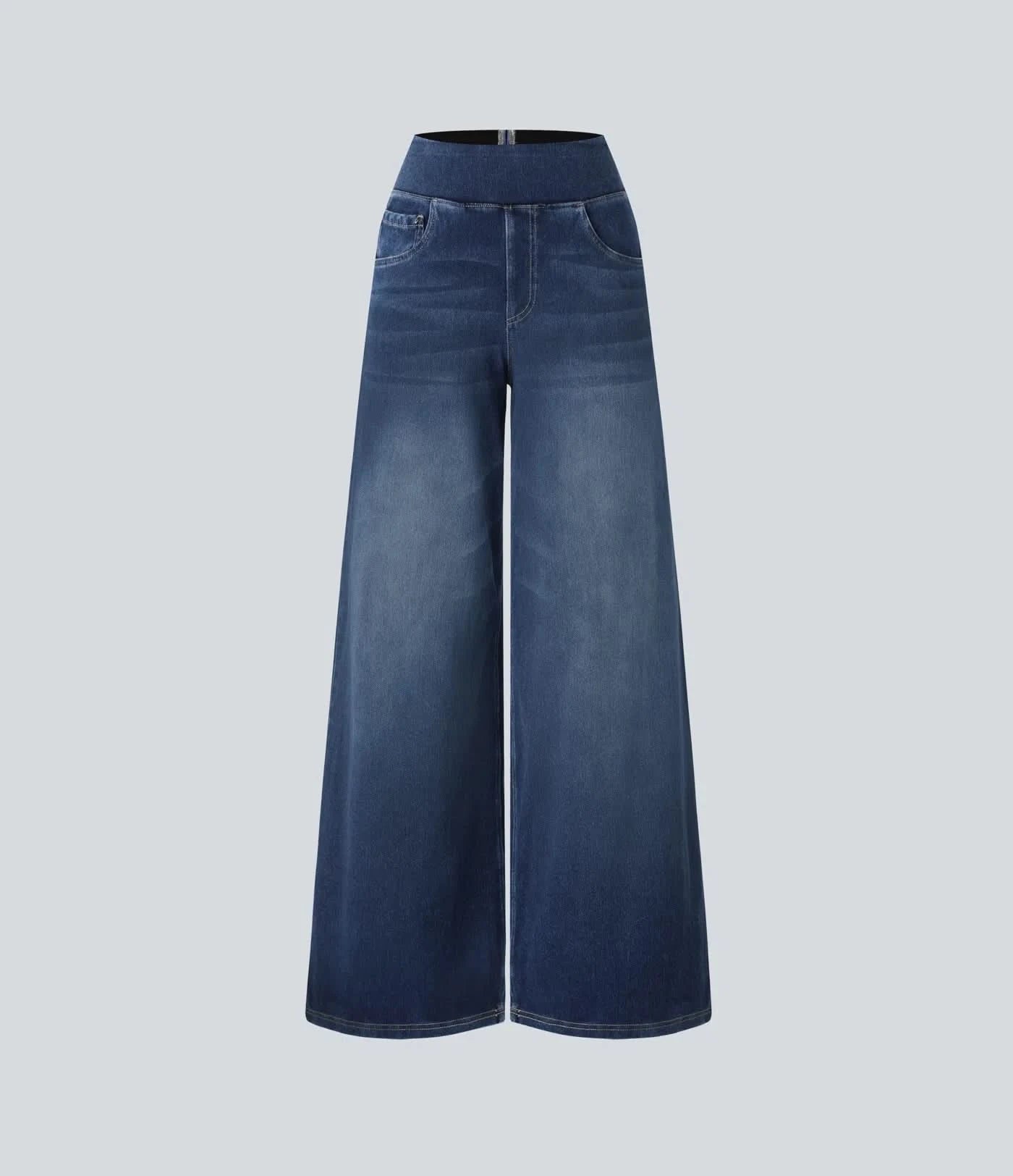 Claudia™ High Waist Wide Leg Jeans