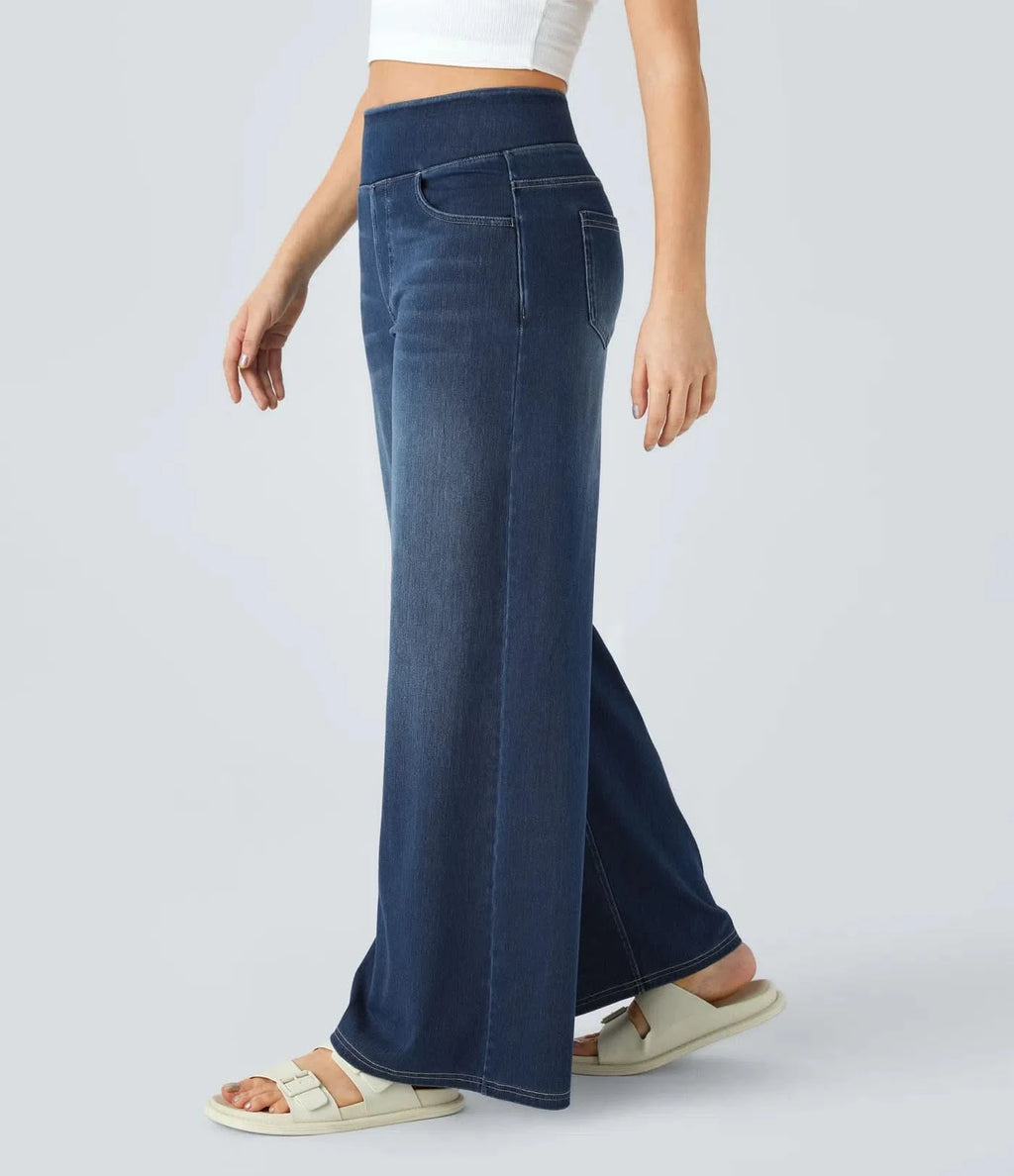 Claudia™ High Waist Wide Leg Jeans