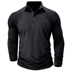 Travis Owen | Polo de manga larga elegante y de primera calidad