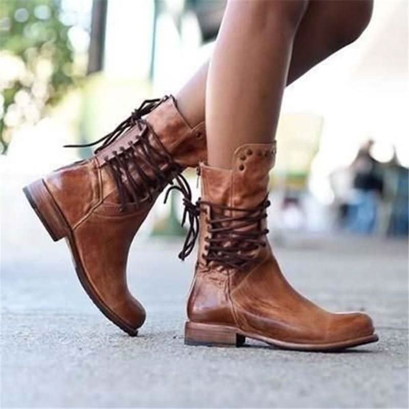 Sophia | Botas elegantes con tacón de cuña