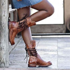 Sophia | Botas elegantes con tacón de cuña