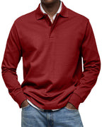 Grant | Polo informal de manga larga