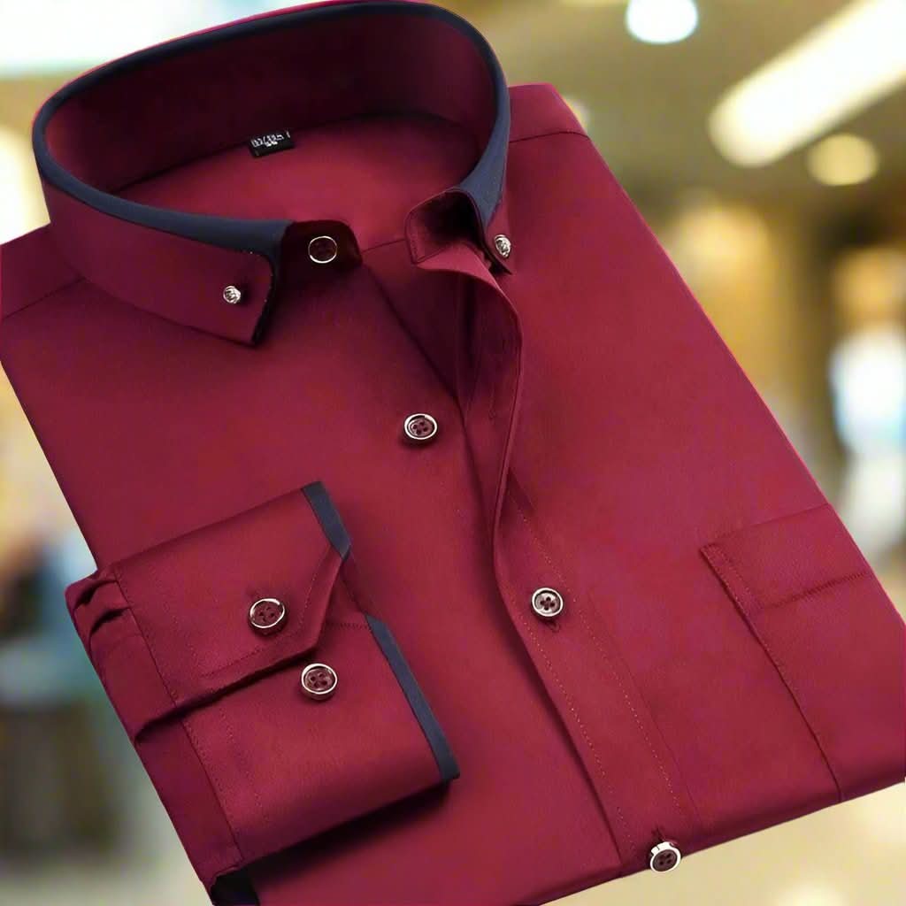 Iver | Camisa clásica de manga larga