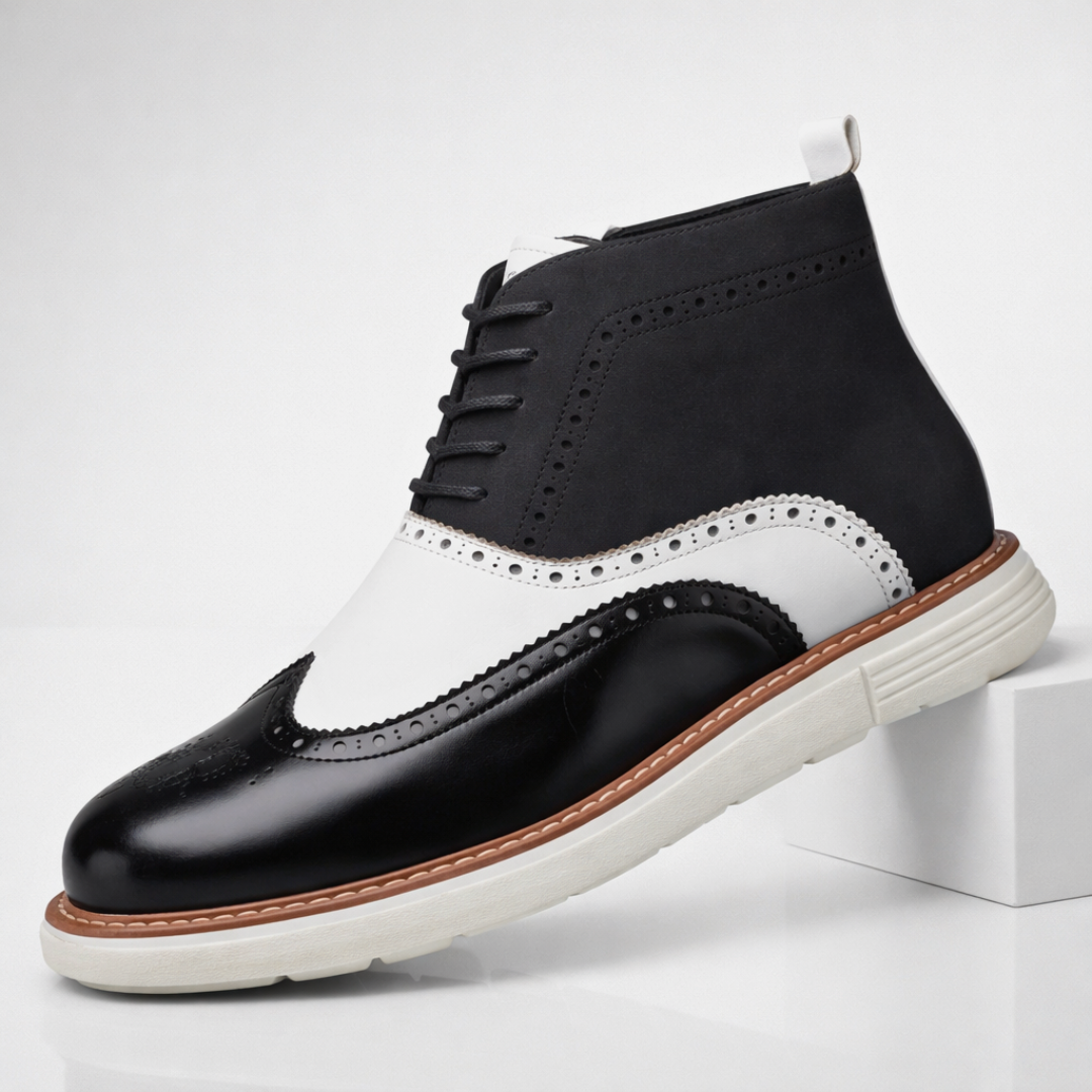 Bottes Richelieu en cuir Hampton Lane