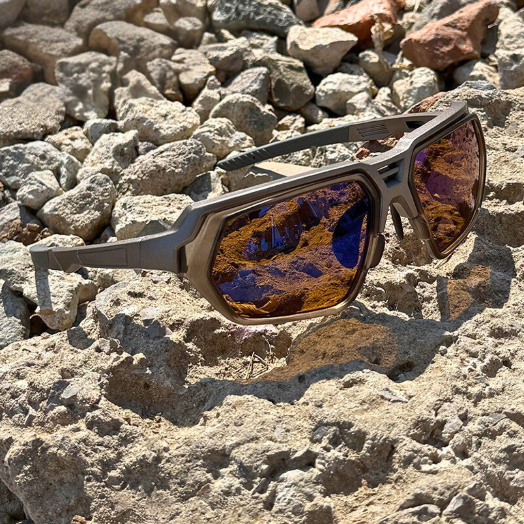 Strata Shield™ | Wraparound Sport Sunglasses | UV400 Anti-Glare