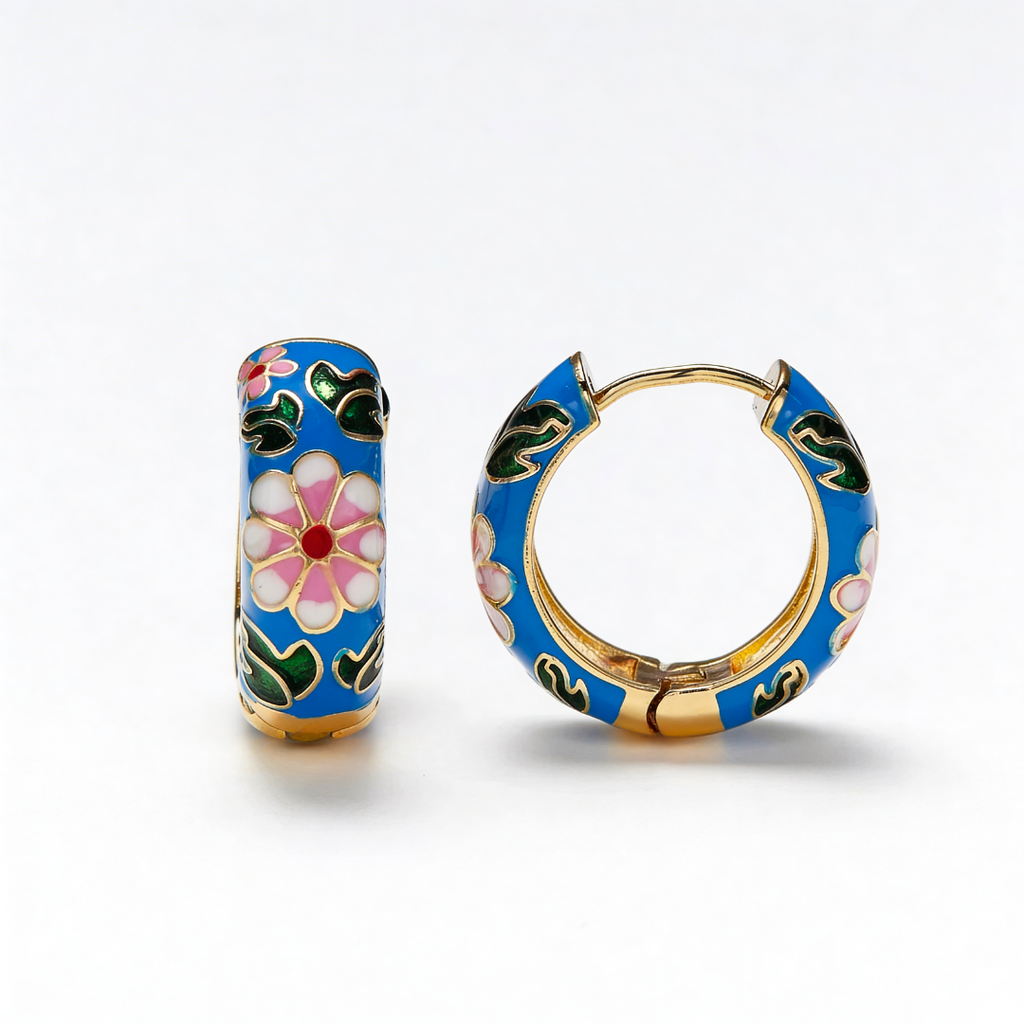 Pendientes florales Aria