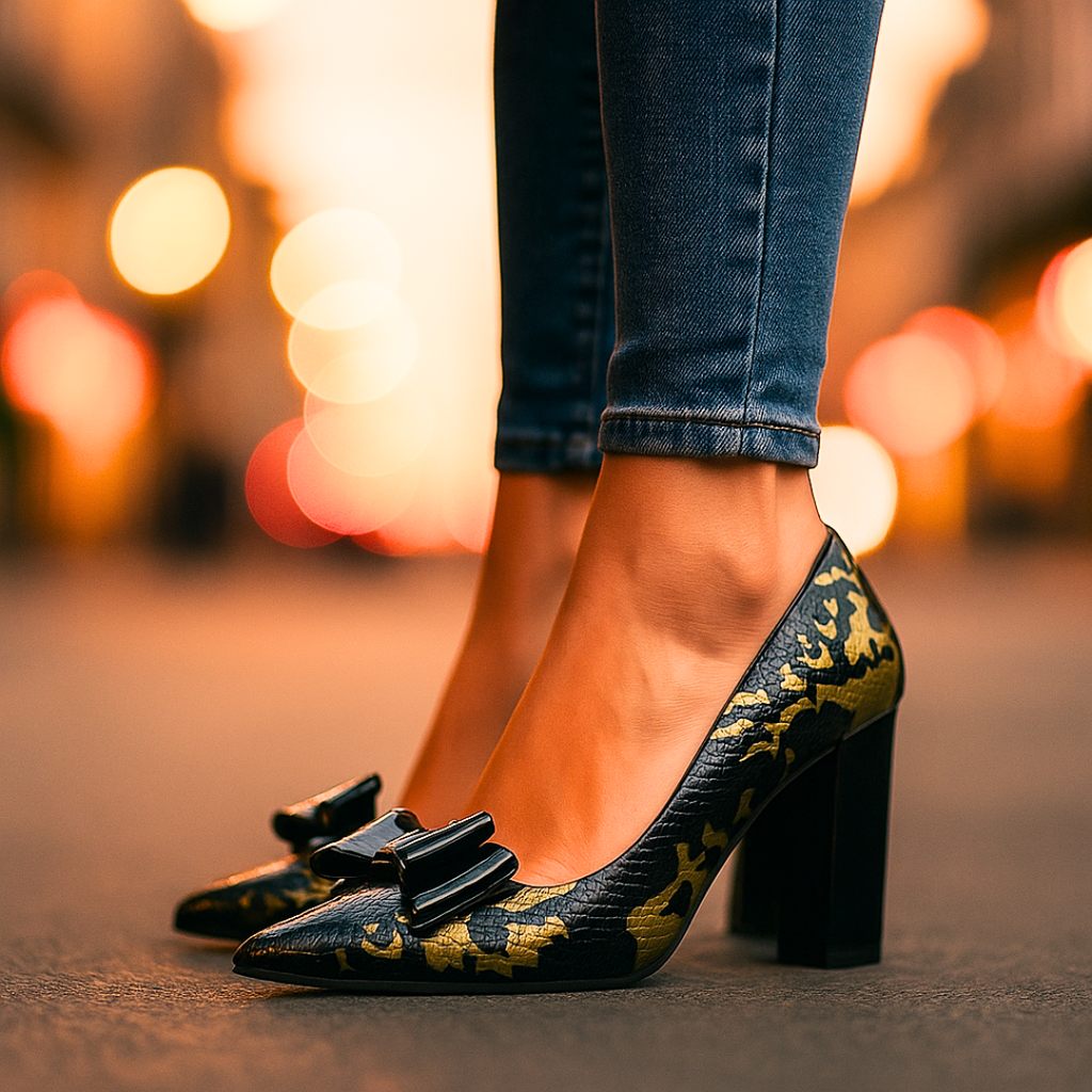 Chaussures à talons Savannah City Snake-Bite