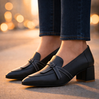 Mocasines de seda con bucle Harper Lane