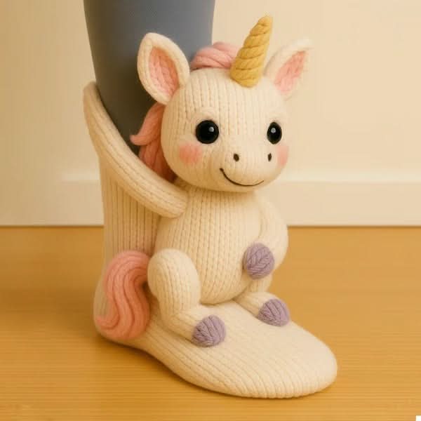 Ollie | Cozy Animal Socks