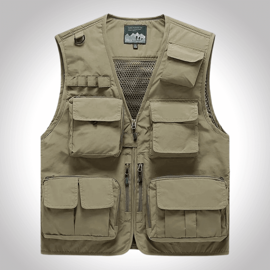 Wyatt | Chaleco utilitario premium multi-bolsillos