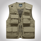 Wyatt | Chaleco utilitario premium multi-bolsillos