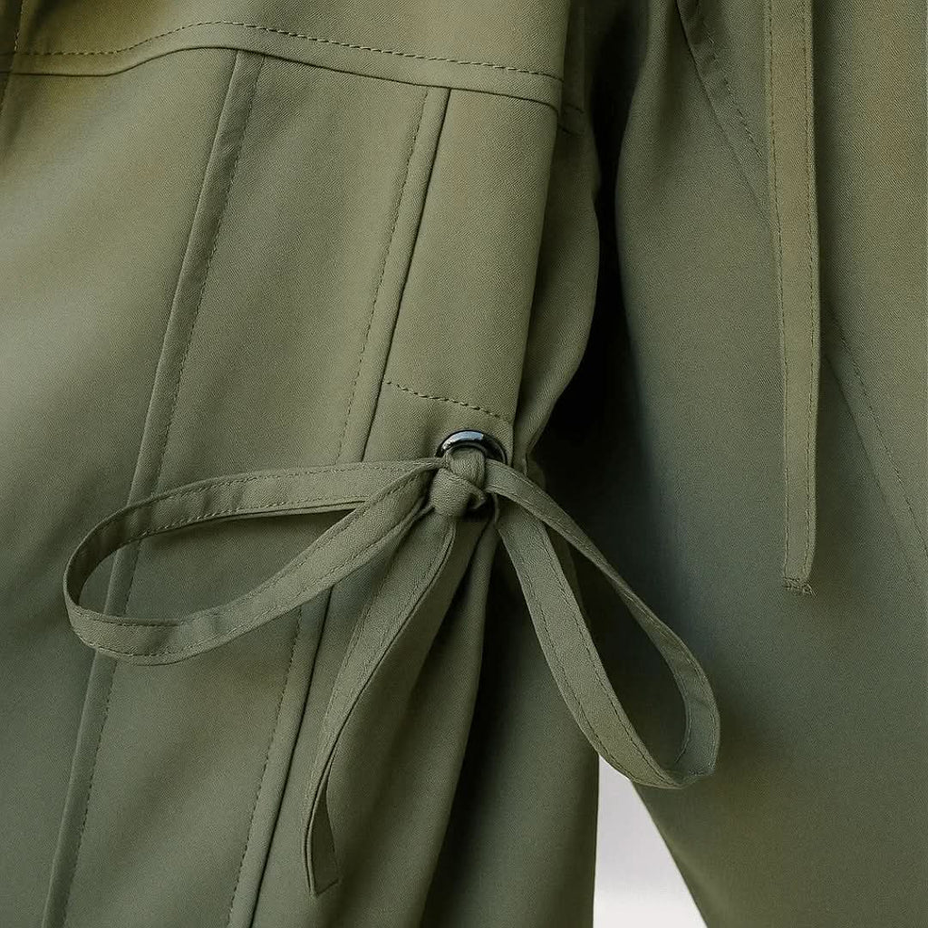 Sofia Drape Windbreaker