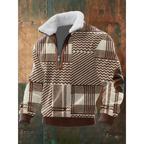 Holden | Pull zippé à col montant classique