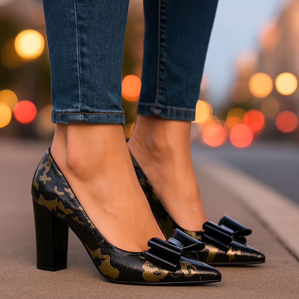 Chaussures à talons Savannah City Snake-Bite