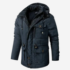 Caleb | Parka con capucha estructurada y elegante