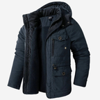 Caleb | Parka con capucha estructurada y elegante
