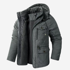 Caleb | Parka con capucha estructurada y elegante