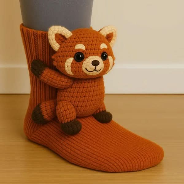Ollie | Cozy Animal Socks