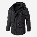 Caleb | Parka con capucha estructurada y elegante