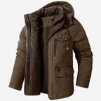Caleb | Parka con capucha estructurada y elegante