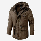Caleb | Parka con capucha estructurada y elegante