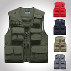 Wyatt | Chaleco utilitario premium multi-bolsillos