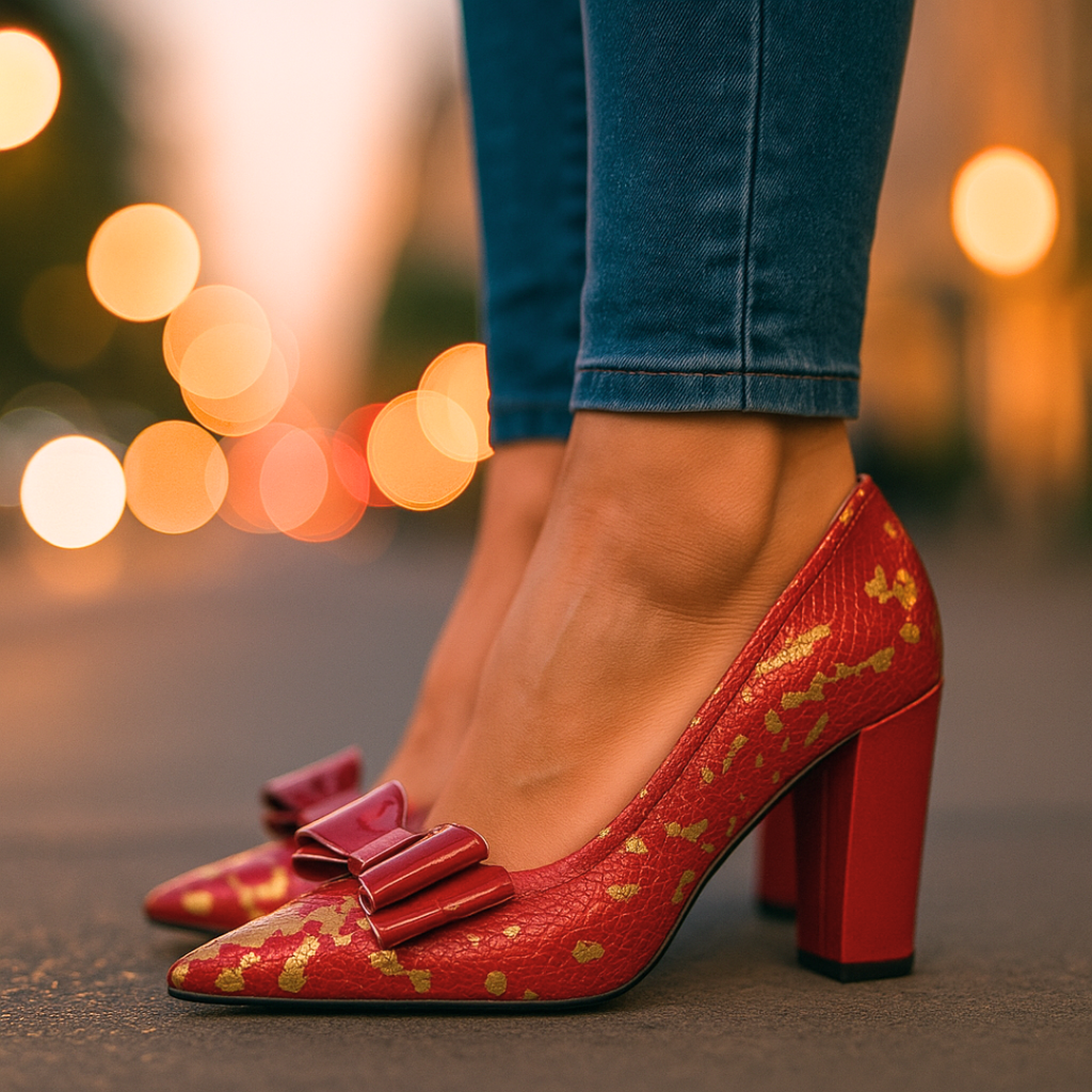 Chaussures à talons Savannah City Snake-Bite