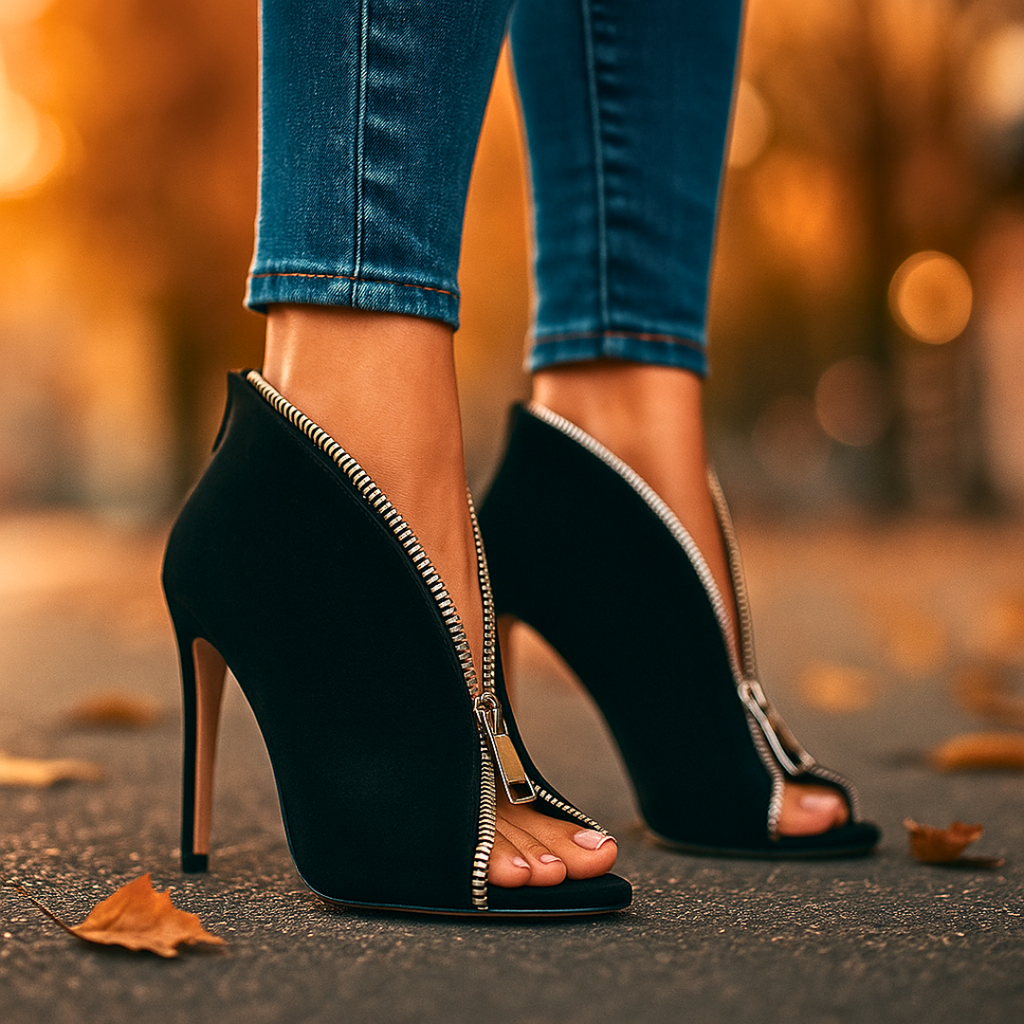 Botas Harper Lane con cremallera
