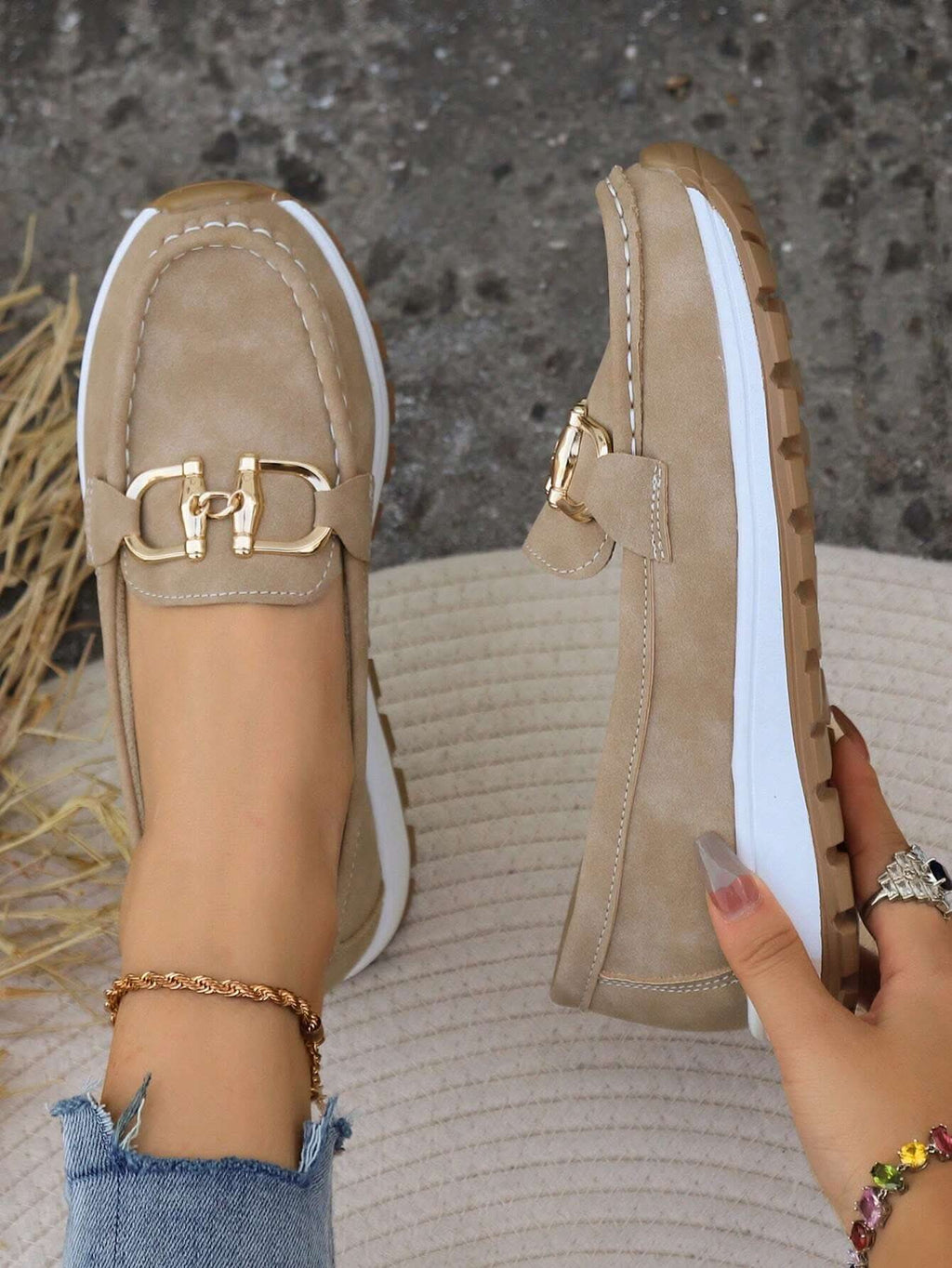 Ellie | Mocassins faciles à enfiler