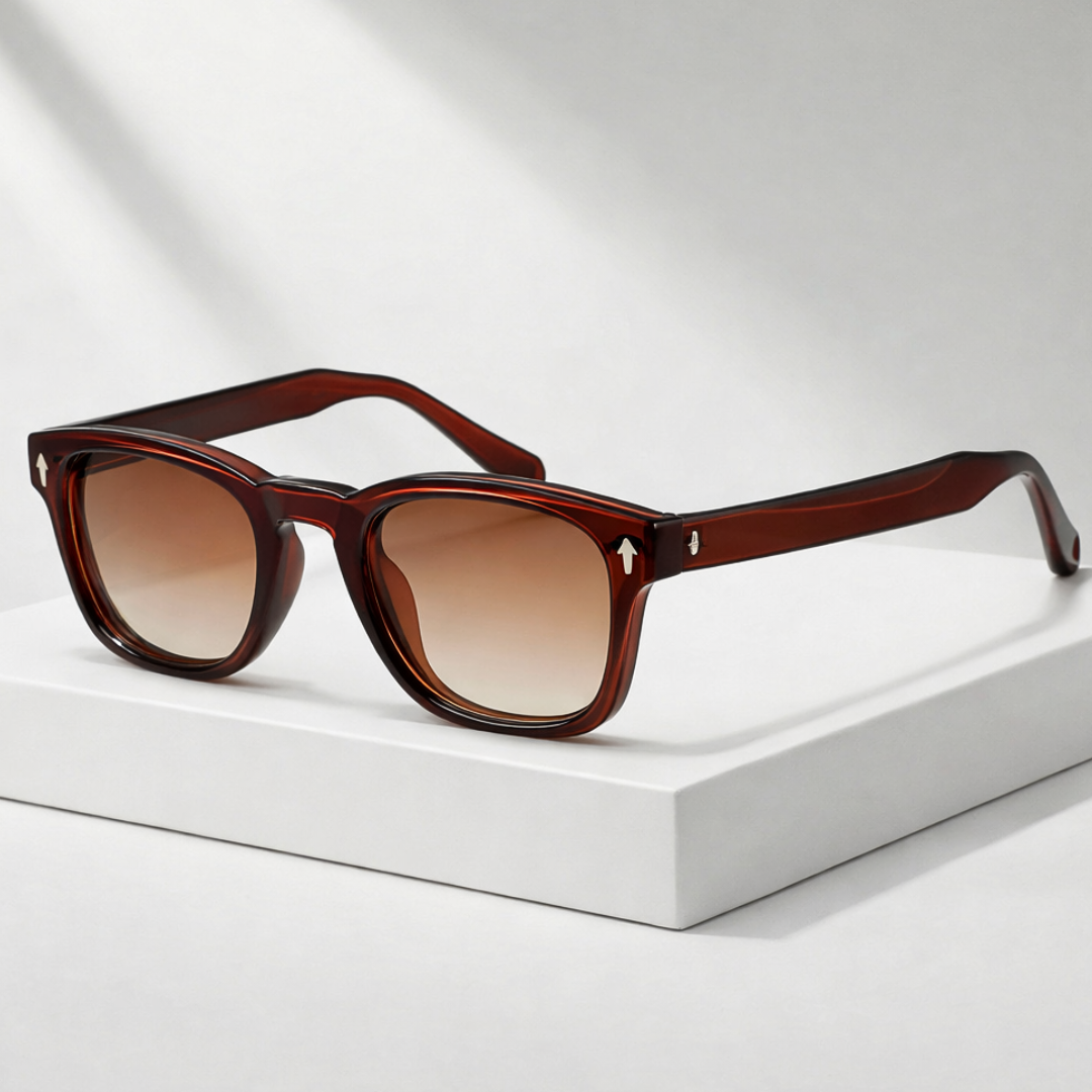 Rift Club™ | Gradient Acetate Clubmaster Sunglasses | UV400