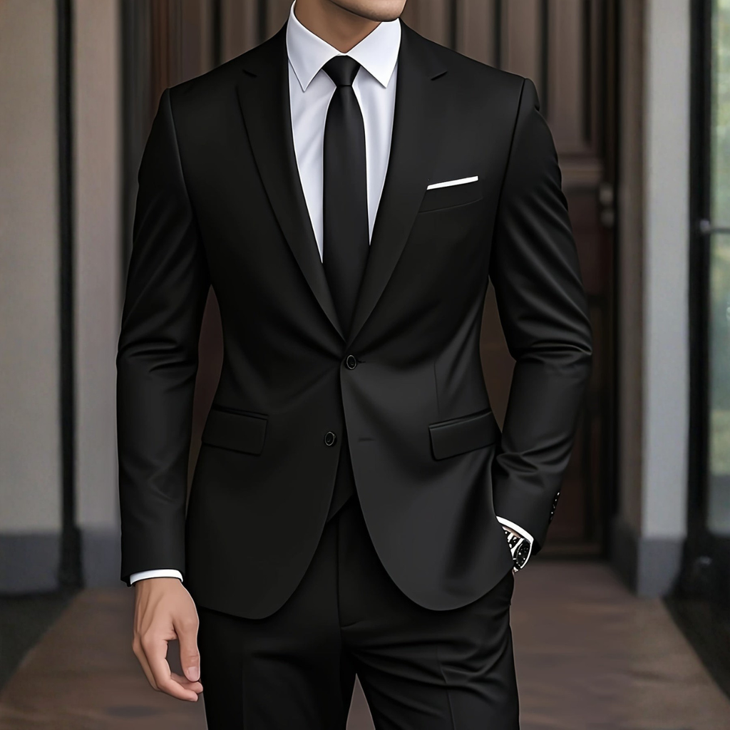 Gary | Costume Ajusté Classique Intemporel