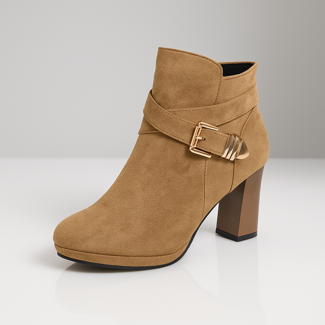 Bottes portefeuille en daim Harper Lane