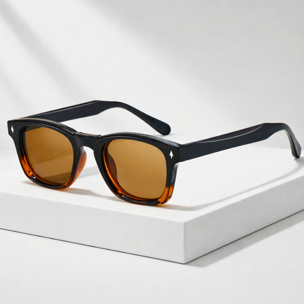 Rift Club™ | Gradient Acetate Clubmaster Sunglasses | UV400