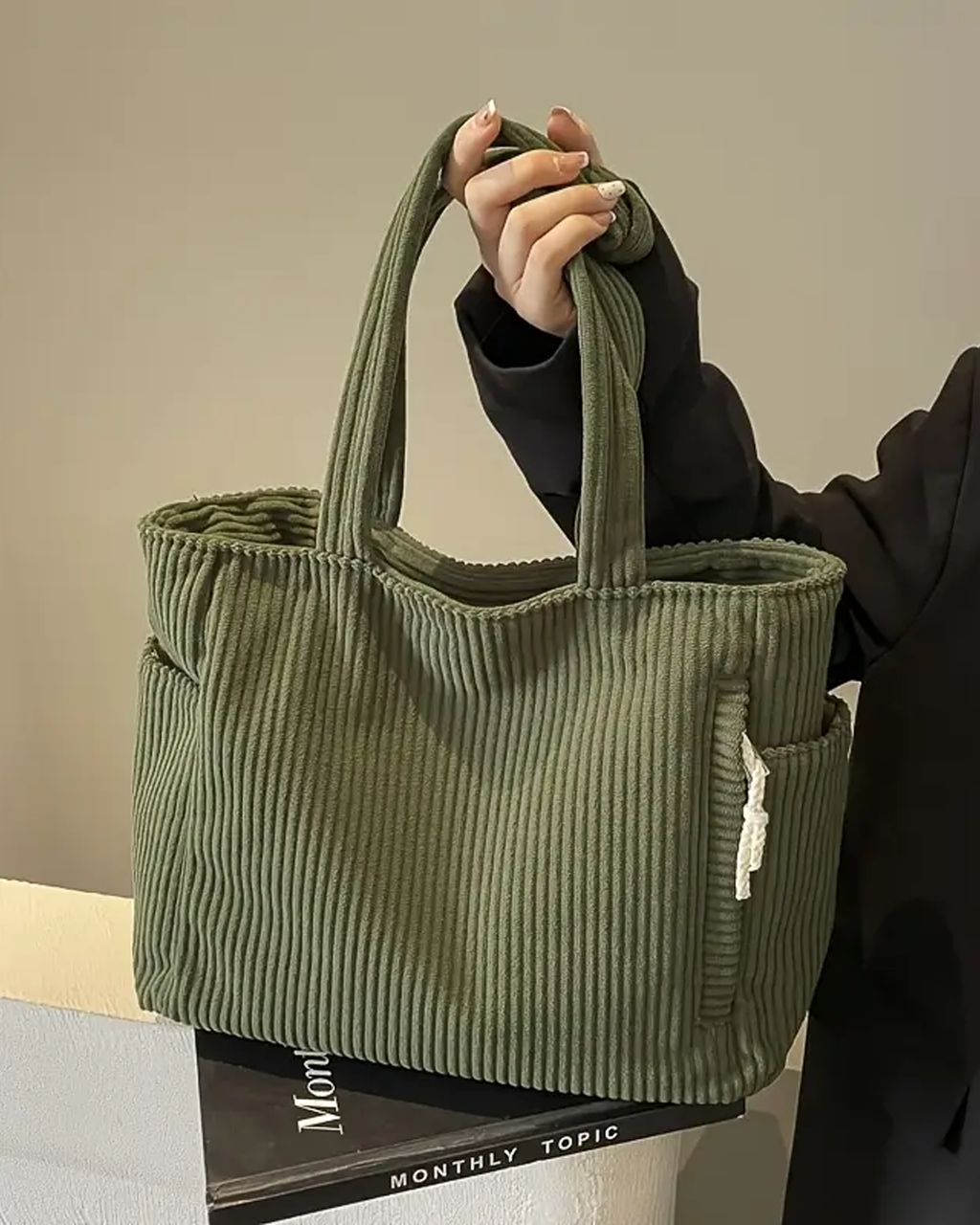 Tilda | Sac fourre-tout côtelé de tous les jours