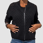 Elodie | Chaqueta elegante con cremallera frontal