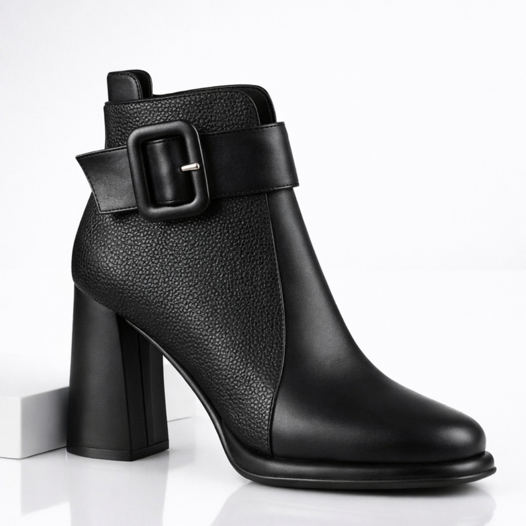 Botas de cuero Harper Lane Pebblegrain
