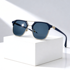 Rift Hex V2™ | Hexagonal Metal-Acetate Sunglasses | UV400