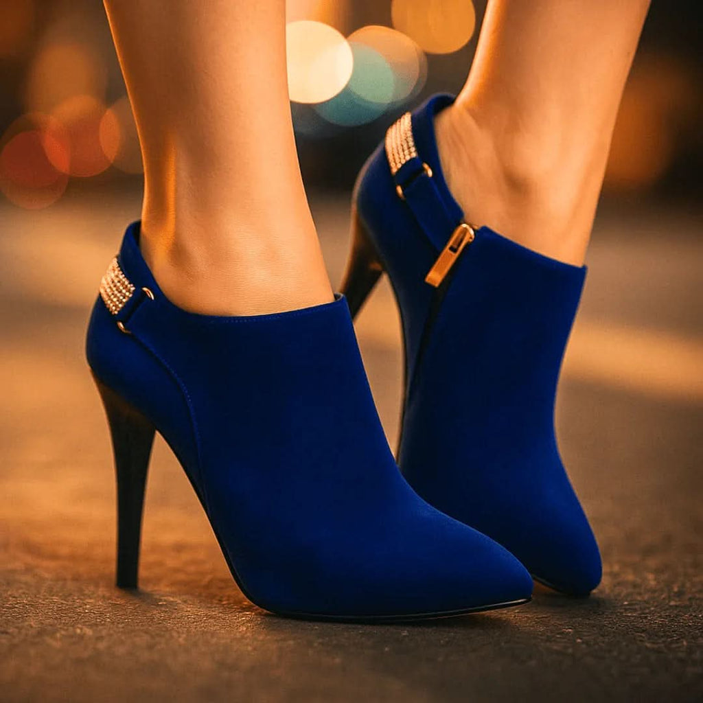 Bottes en velours Aurora Bell