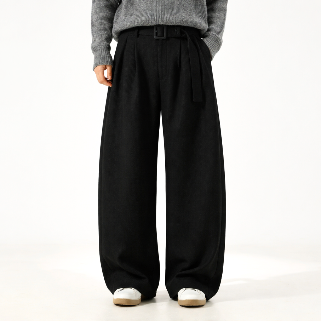 Pantalones anchos de lana Jacob