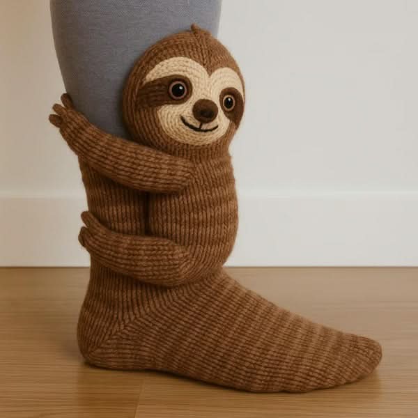 Ollie | Cozy Animal Socks