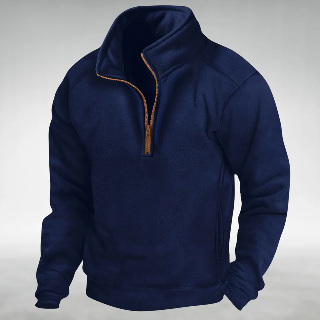 Brooks | Sudadera casual con media cremallera