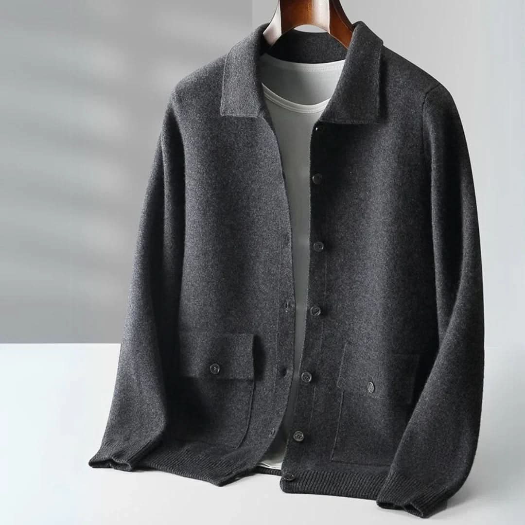 El cárdigan clásico de Merino