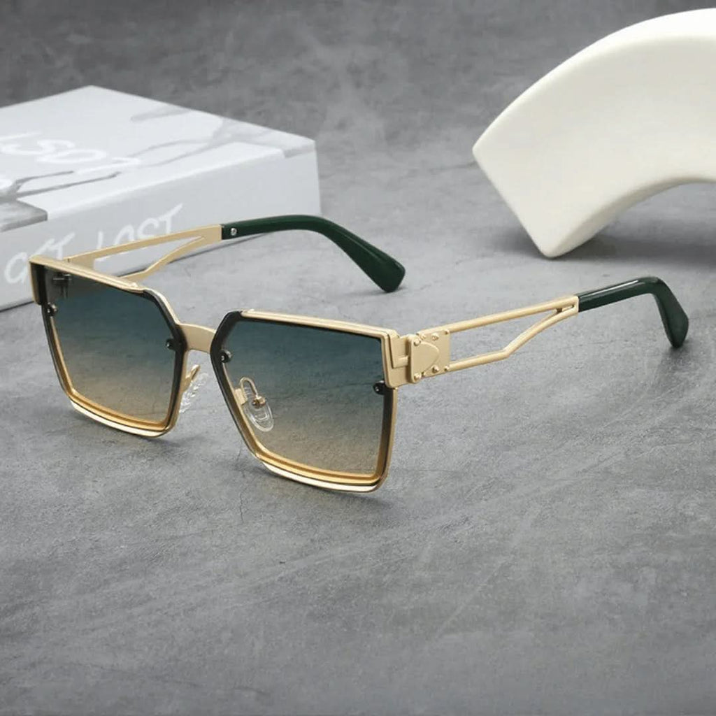 Carver Alloy™ | Oversized Alloy Square Sunglasses | UV400