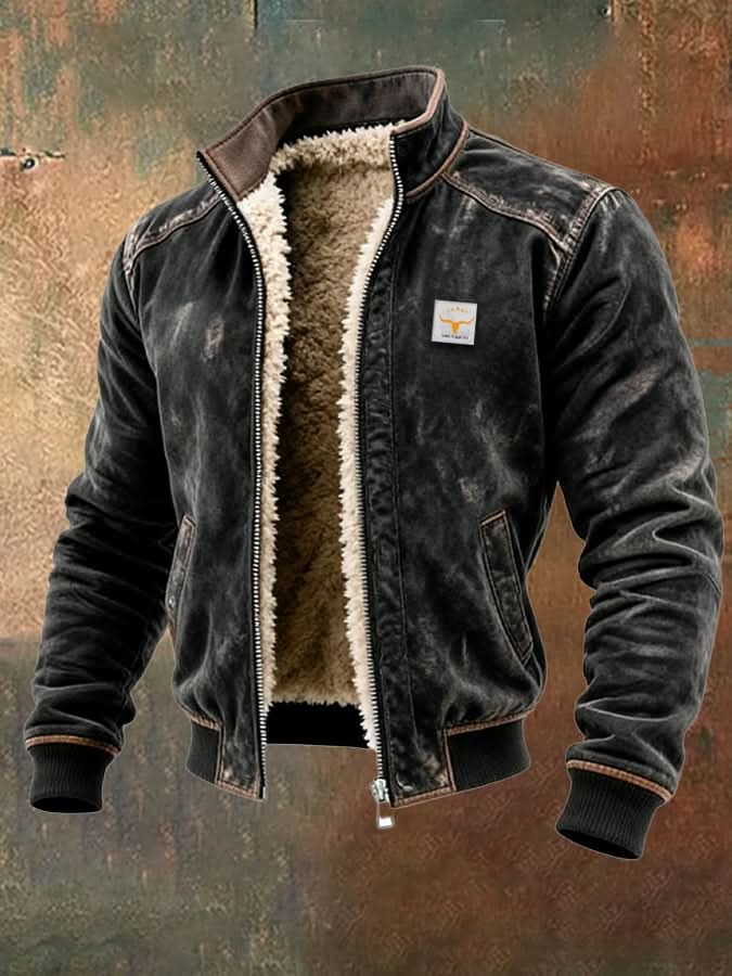 JOHN™ | BLOUZON EN CUIR THERMIQUE