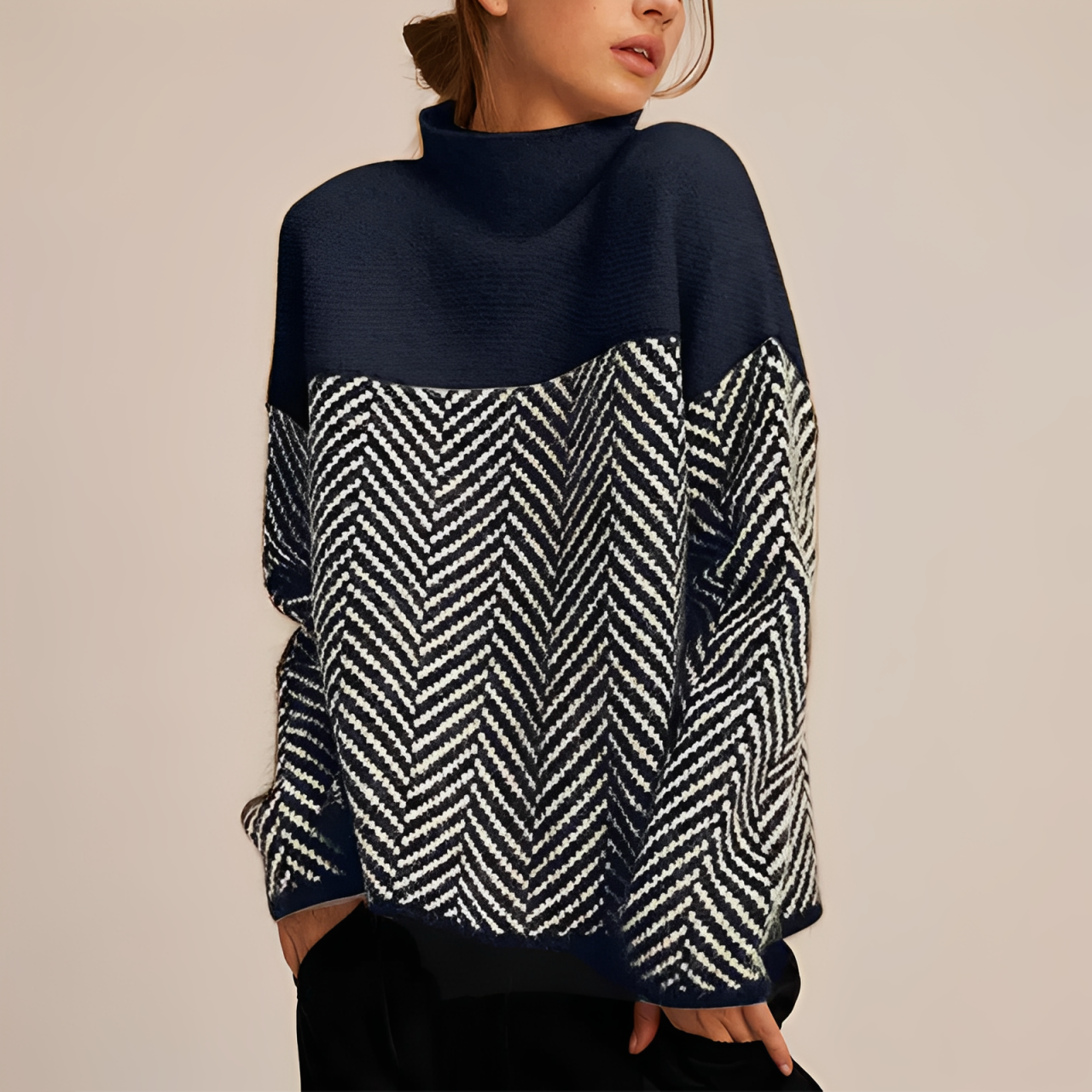 Eva | Pull en maille texturée douillette