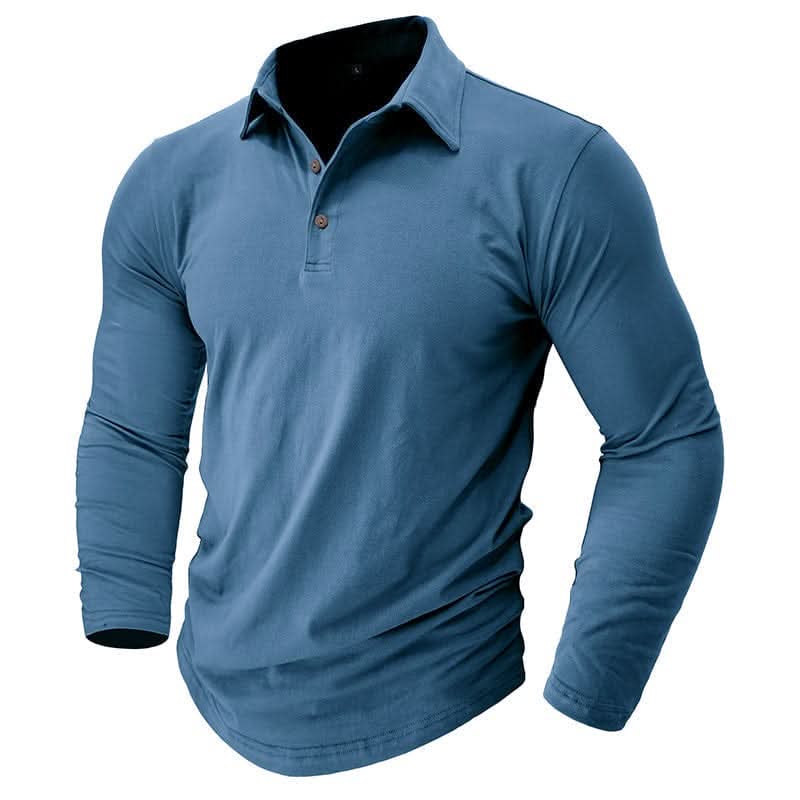 Travis Owen | Polo de manga larga elegante y de primera calidad