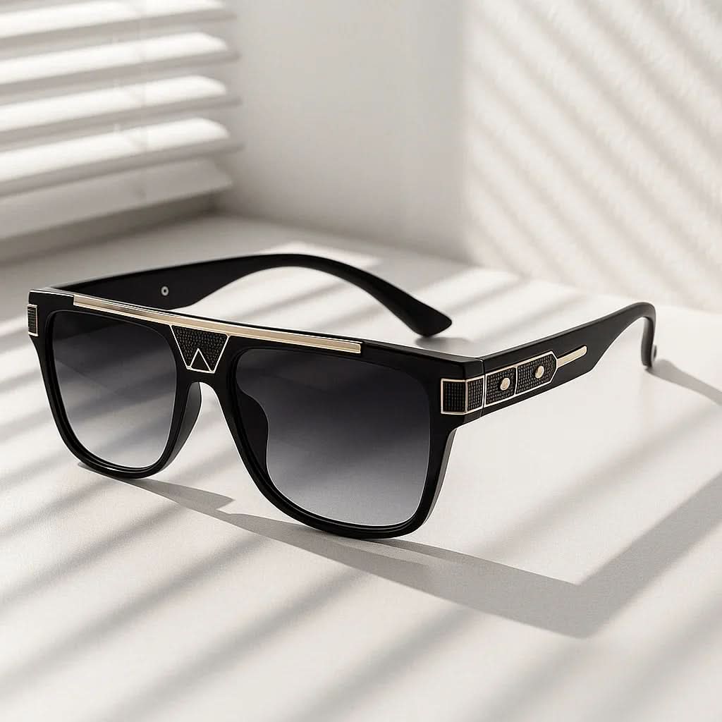 Monaco Gold™ | Gold Temple Acetate Sunglasses | UV400