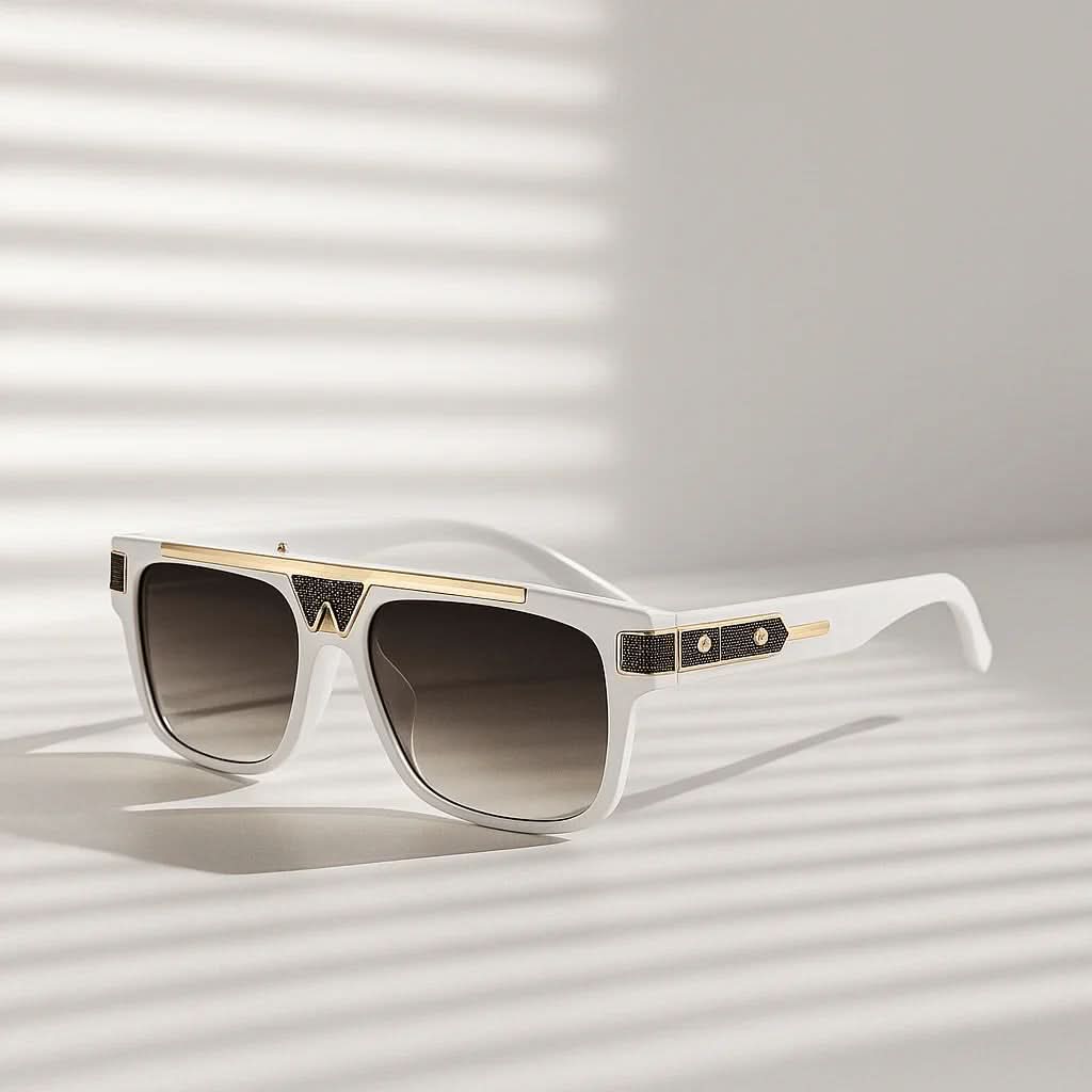 Monaco Gold™ | Gold Temple Acetate Sunglasses | UV400